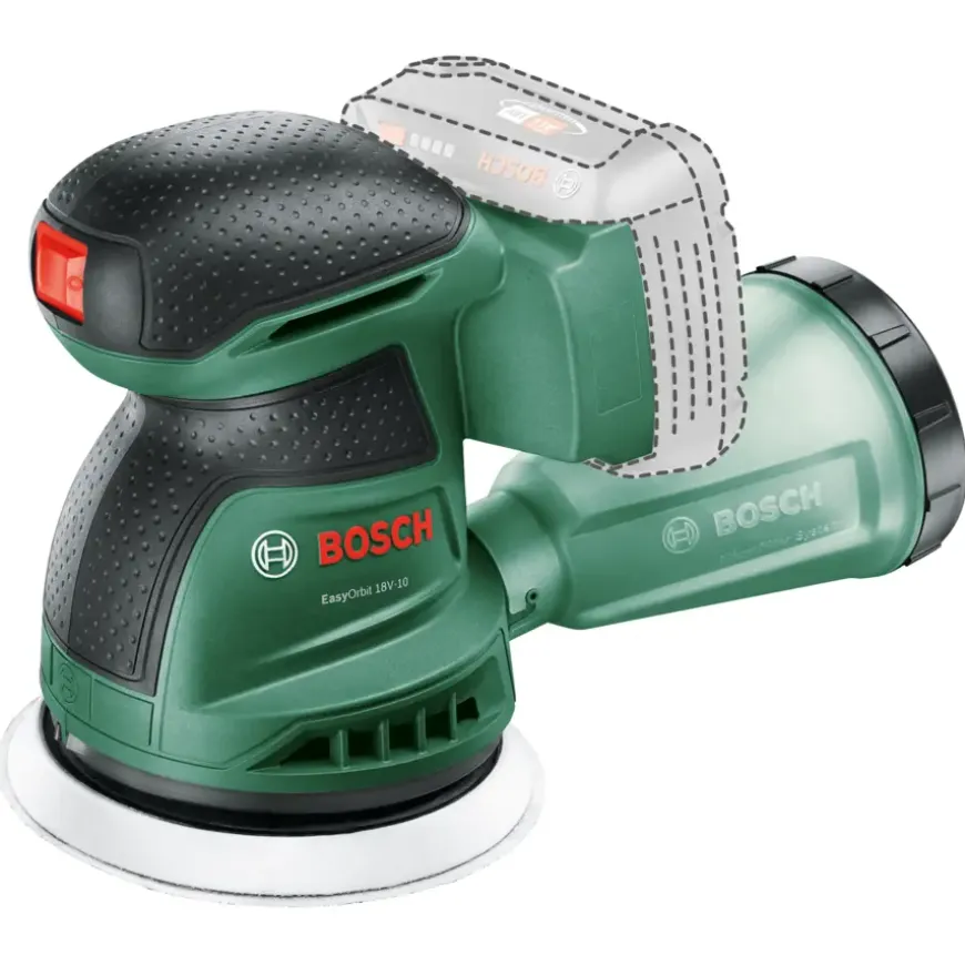 Bosch 18V excentrische schuurmachine 125 mm EasyOrbit (zonder accu)