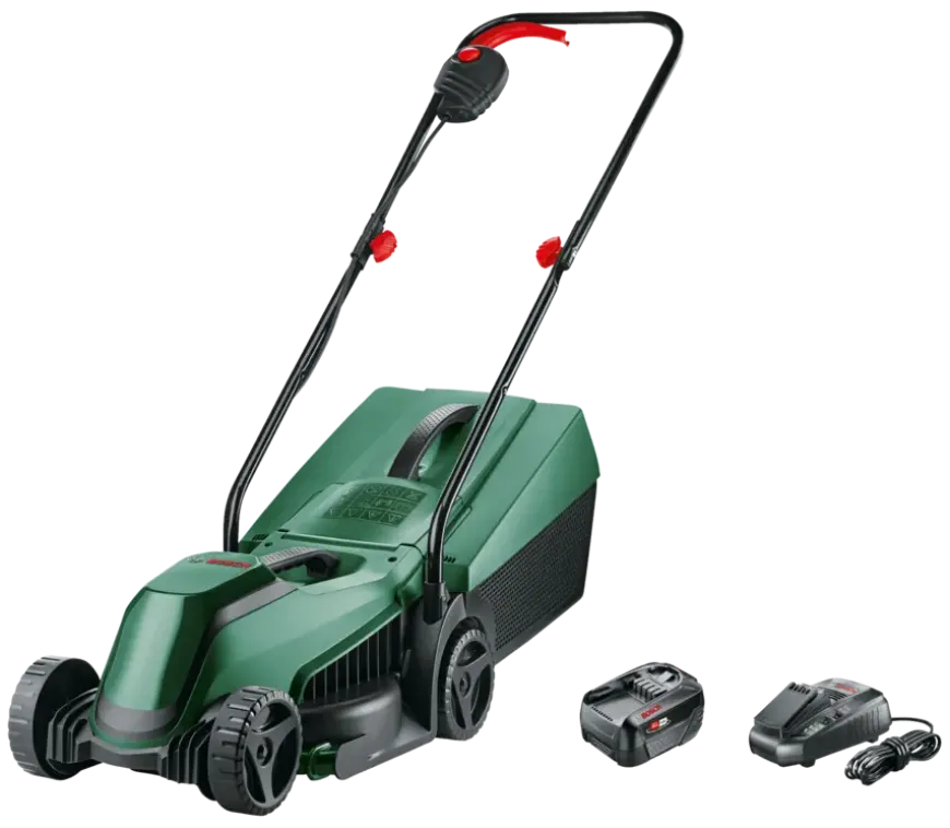 Bosch 18V grasmaaier EasyMower incl. 4Ah accu + lader