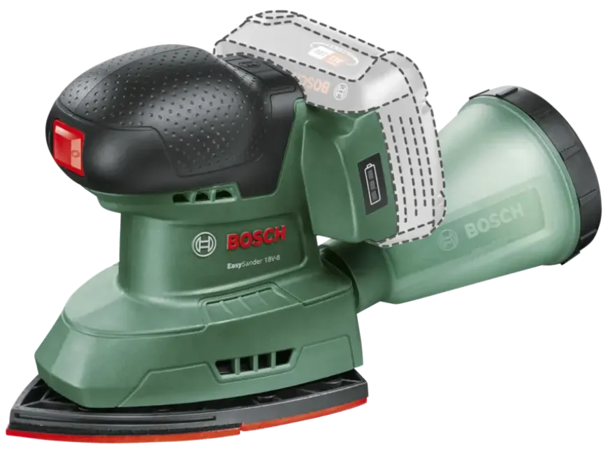 Bosch 18V multischuurmachine UniversalSander (zonder accu)