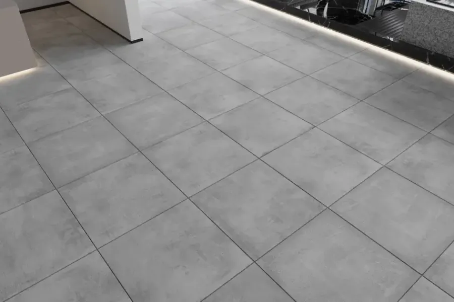 Geen Boston Grey vloer- wandtegel grijs keramiek 60 x 60 cm 1,80 m²/doos