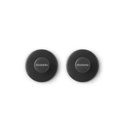 Brabantia ReNew Handdoekhaakjes - 2 stuks - Dark Grey