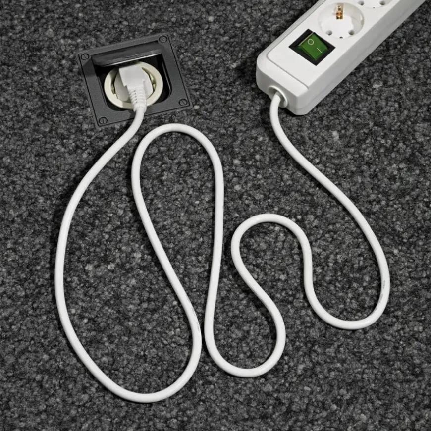 Brennenstuhl Eco-Line Stekkerdoos 8-voudig Zwart 3 Meter