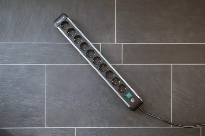 Brennenstuhl Premium-Alu-Line stekkerdoos 10-voudig met schakelaar aluminium 3 Meter