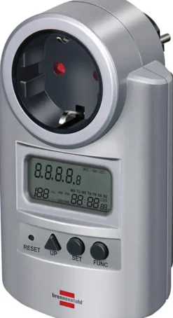 Brennenstuhl Primera-Line Energiemeter Zilver