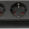 Brennenstuhl Stekkerdoos 5-voudig + 2 USB-C 3 Meter Zwart