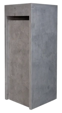Brievenbus staand Arduin bluestone 105 x 40 x 40 cm
