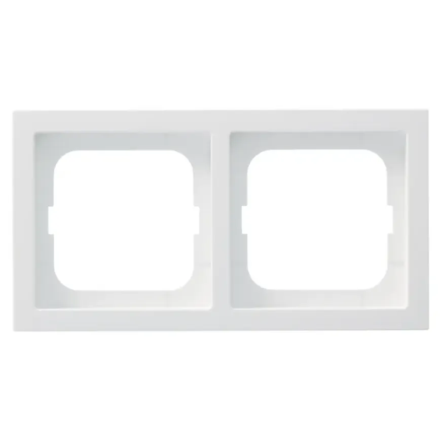 Busch-Jaeger Future Linear afdekraam 2-voudig wit