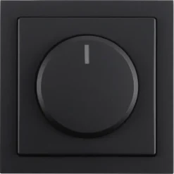 Busch-Jaeger Future Linear centraalplaat dimmer zwart