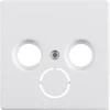 Busch-Jaeger Future Linear Centraalplaat Radio/TV Wit