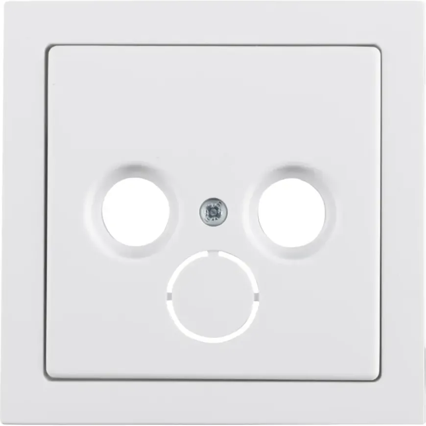 Busch-Jaeger Future Linear Centraalplaat Radio/TV Wit
