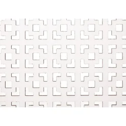 CanDo Decorpaneel Kreta Wit MDF 183x61 cm