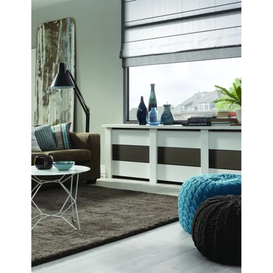CanDo Radiatorpaneel Mix&Match Taupe MDF 100x20 cm
