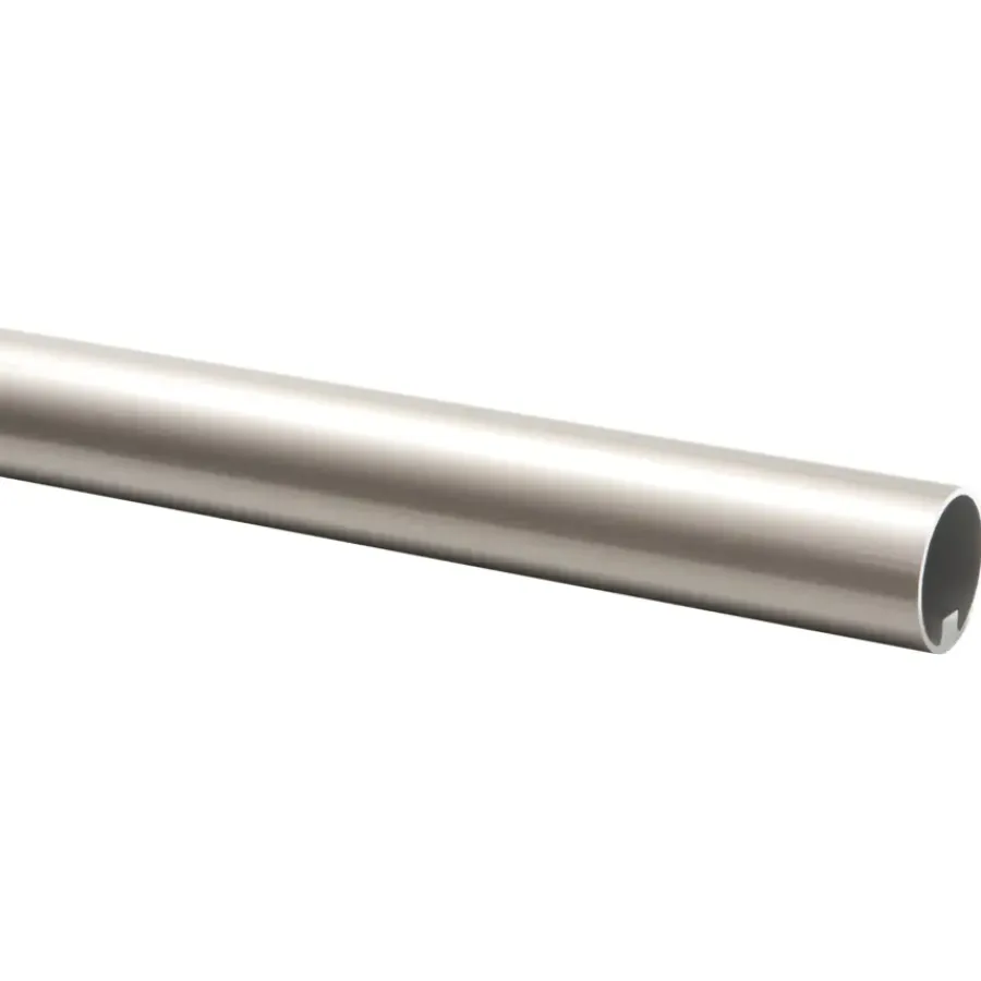 Geen CanDo trapleuning rond Ø 45 mm aluminium met RVS look, lengte 100 cm