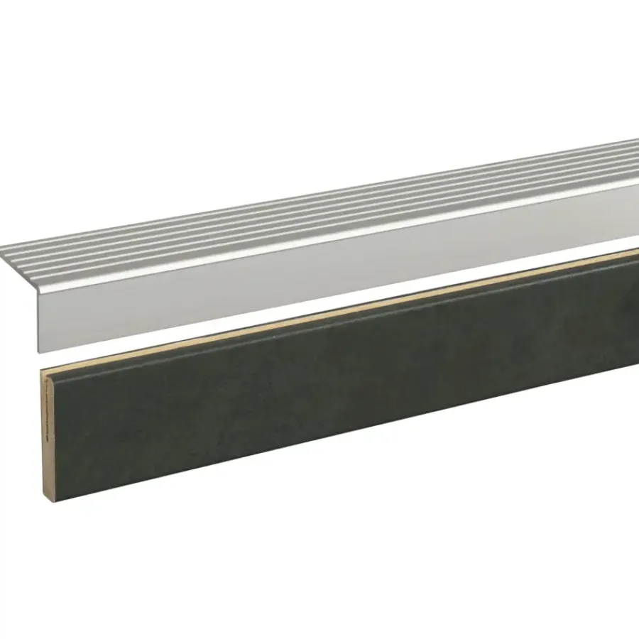 Geen CanDo Traprenovatie Afwerklijst Beton Antraciet 5x130 cm