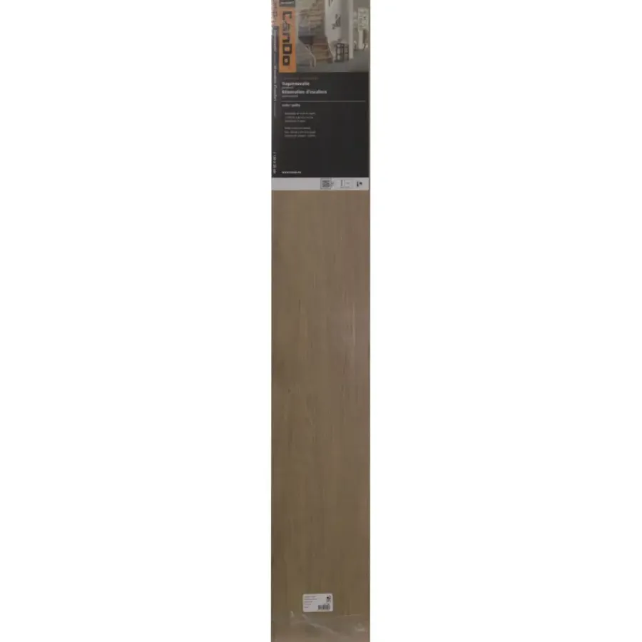 CanDo Traprenovatie Stootbord Eiken truffel 20x130 cm - 3 Stuks