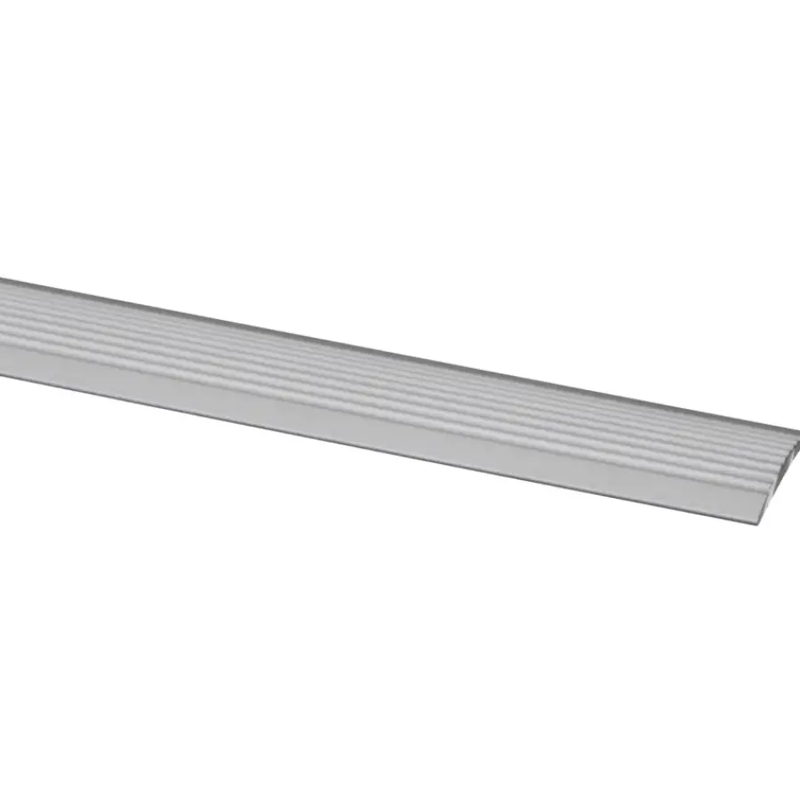 CanDo traprenovatie zelfklevende antislip strip aluminium 6,6 x 130 cm 4 Stuks