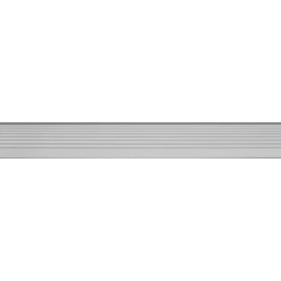 CanDo traprenovatie zelfklevende antislip strip aluminium 6,6 x 130 cm 4 Stuks