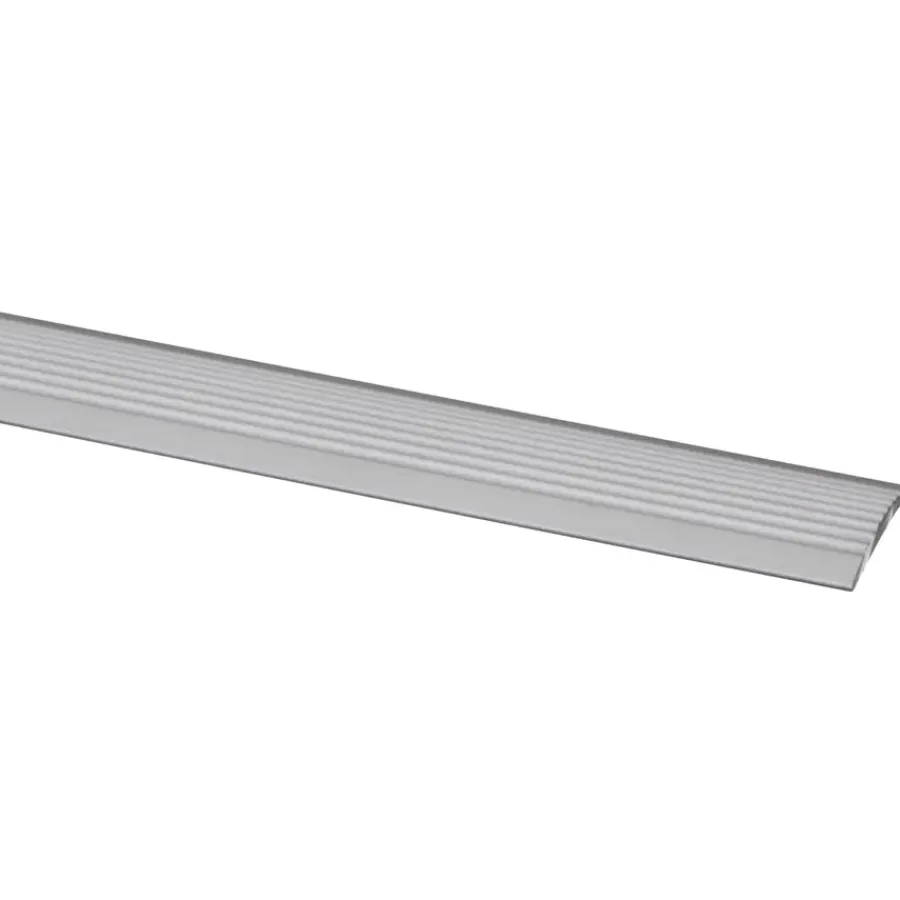 CanDo traprenovatie zelfklevende antislip strip aluminium 6,6 x 130 cm 4 Stuks