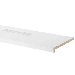 CanDo Vensterbank Radiatorbekleding Wit MDF 160x30 cm