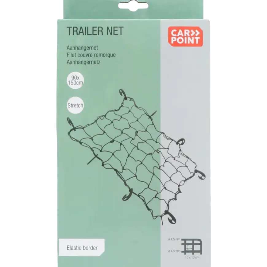 Carpoint Aanhangernet Elastisch 90x150cm