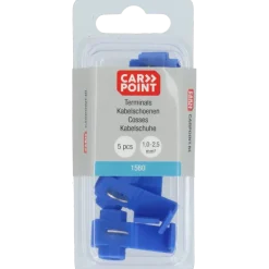 Carpoint Aftakklem 1560 blauw blister 5 Stuks
