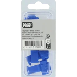 Carpoint Aftakklem 1560 blauw blister 5 Stuks