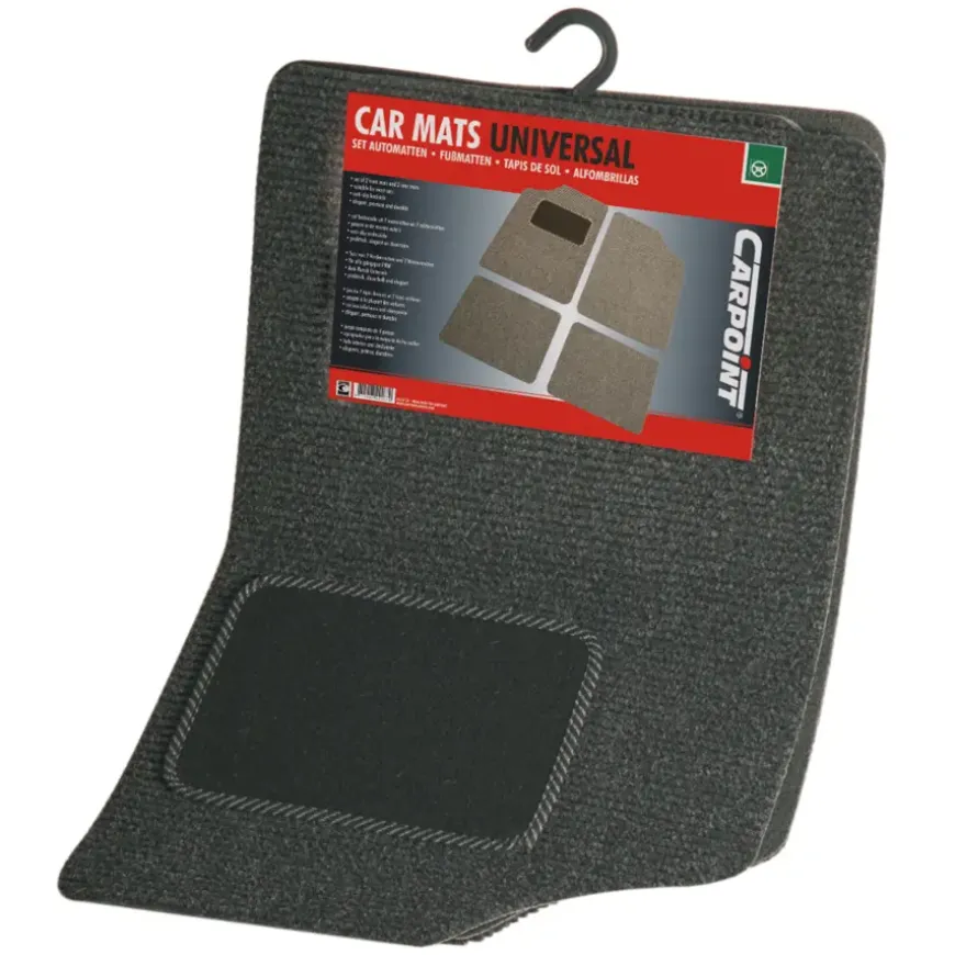 Carpoint Automattenset Universeel Antraciet