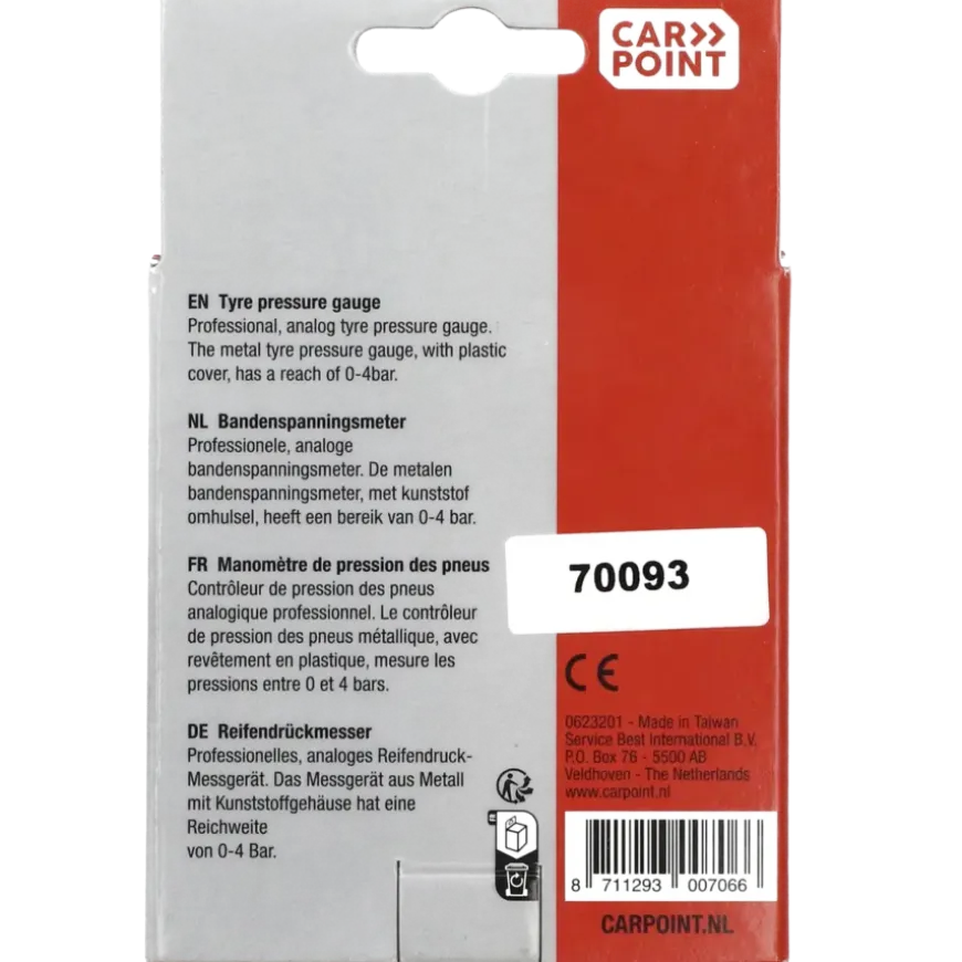 Carpoint Bandenspanningsmeter Professioneel