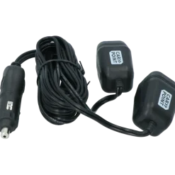 Carpoint dubbele verlengkabel tbv 12 volt lengte 2x2M