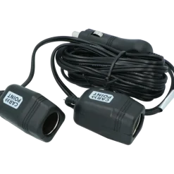 Carpoint dubbele verlengkabel tbv 12 volt lengte 2x2M
