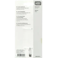 Carpoint Kentekenplaatklemmen