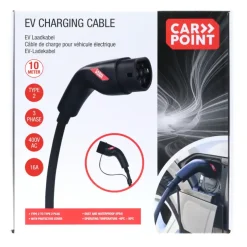 Carpoint laadkabel elektrische auto type 2 - 2 16a 3ph 10 meter