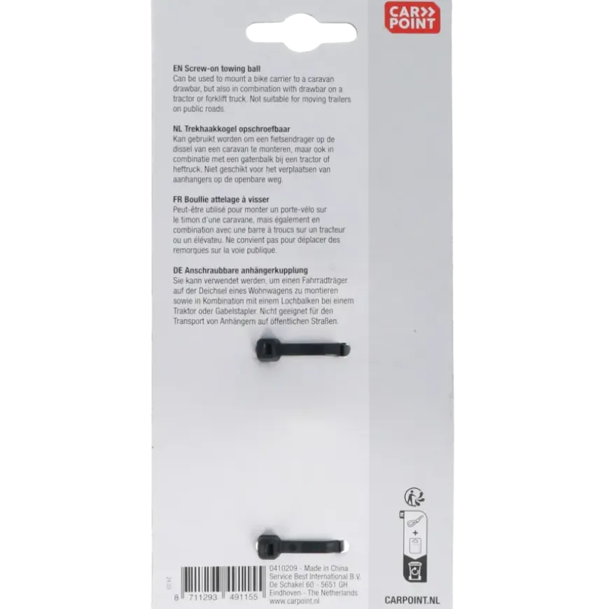 Carpoint Schroefkogel ø50mm (M22x2,5mm) 1,5t