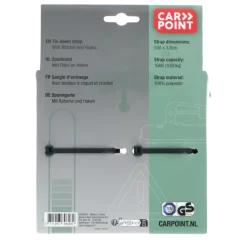 Carpoint Spanband met Ratel en Haken 5 Meter