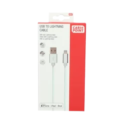 Carpoint USB>Lightning kabel 1 Meter