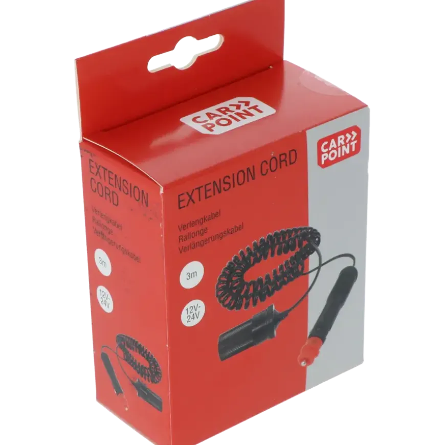 Carpoint Verlengkabel 12/24V 2,5m 5A