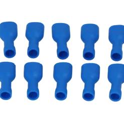 Carpoint Vlakstekerhuls 1542 6.3x0.8mm blauw blister 10 Stuks