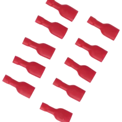Carpoint Vlakstekerhuls 1541 6.3x0.8mm rood blister 10 Stuks