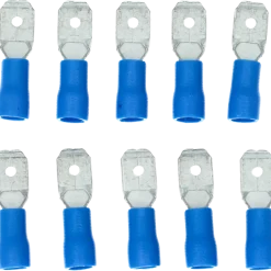 Carpoint Vlakstekker 740 6.3x0.8mm blauw blister 10 Stuks
