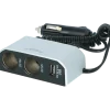 Carpoint 2-weg 12V stekkerdoos 2x12V en 1X USB