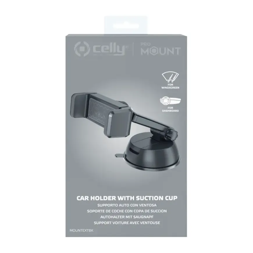 Celly Telefoonhouder Mount XT Zwart