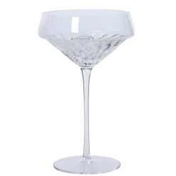 Geen Champagne glas reliëf