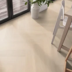 Geen Click PVC Progetto Heringa visgraat beige eiken houtlook