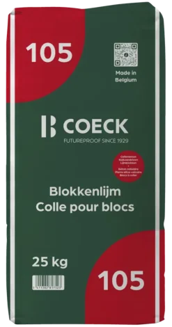 Coeck blokkenlijm 25kg