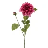 Emerald Dahlia spray fuchsia 70cm