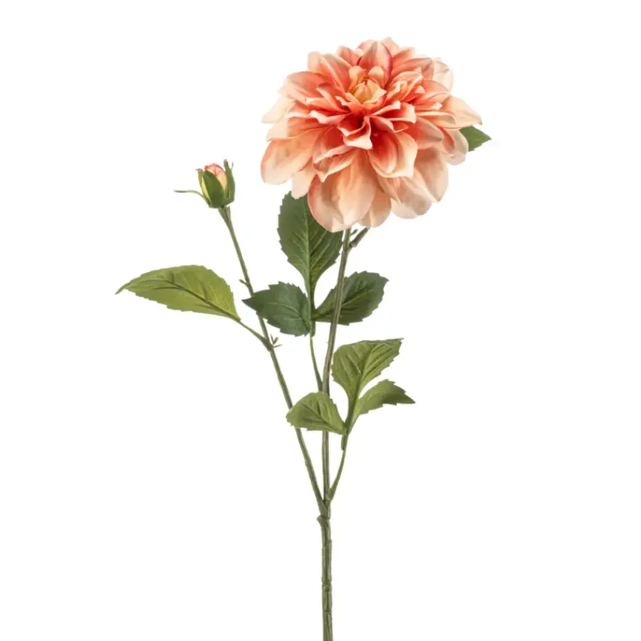 Emerald Dahlia spray oranje 70cm