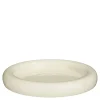 Geen Decoratie bord off white - h4,5xd28cm