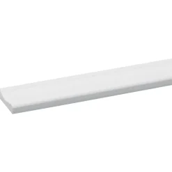 Decorlijst grenen wit gegrond 8x34 mm 270 cm
