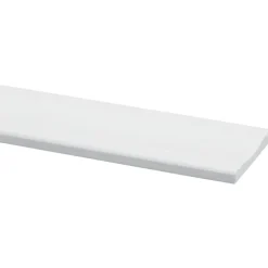 Decorlijst grenen wit gegrond 8x57mm 270cm