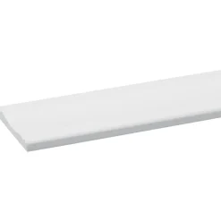 Decorlijst grenen wit gegrond 8x57mm 270cm